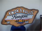 Kwok & Balls 36 X 48